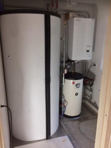 Opstelling warmtepomp Fujitsu | RA Techniek