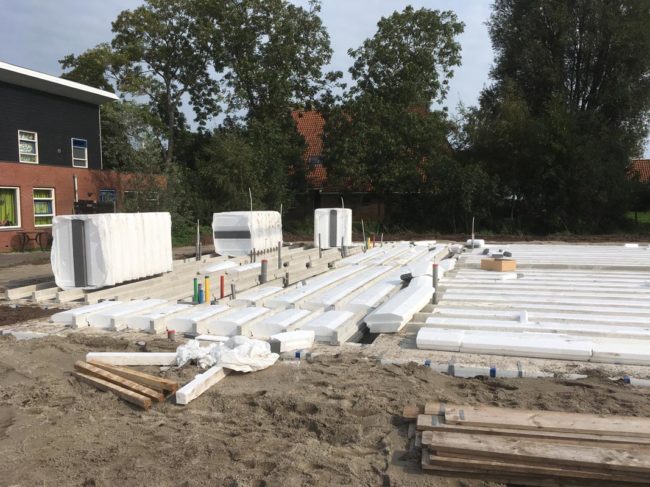 Nieuwbouw aanleg gas water licht | RA Techniek Joure | Installatiewerkzaamheden